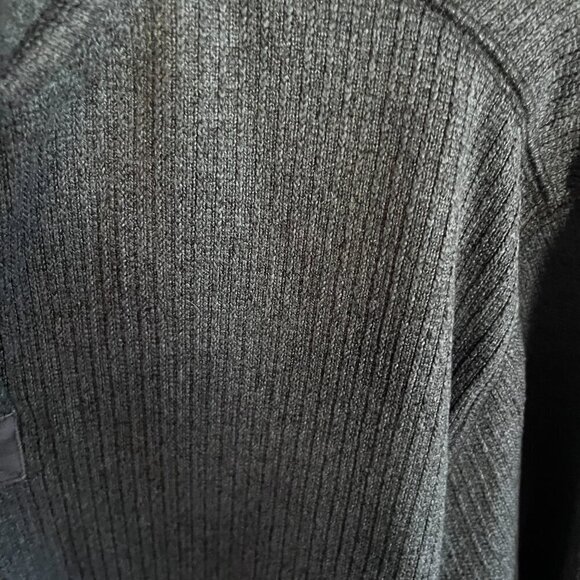 Field & Stream Pullover Sweater Navy Blue Ribbed Size XXL Button Neck Outdoor - Picture 5 of 10